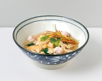 出汁香る京ゆば丼 赤だし・一品つき