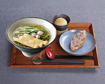 【ランチメニュー】 京そばセット