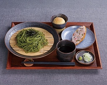 【ランチメニュー】 ざるそばセット