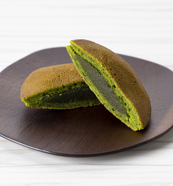 もちもちお抹茶三笠